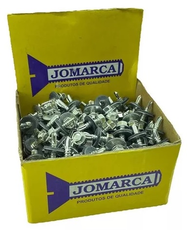 PARAFUSO BROCANTE SEXT. P/ TELHA B 12X1 CX 200 UN ref. 024876