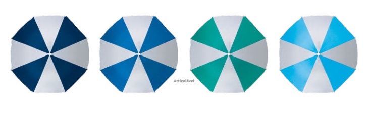 GUARDA SOL SCOAT 1.80MT CORES SORTIDAS ref. 025020