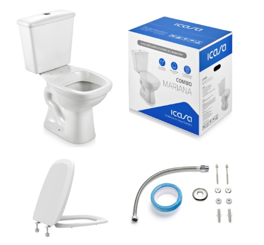 COMBO MARIANA ACOPLADO (BAC1+IC46+KIT) BRANCO ref. CBMAR00