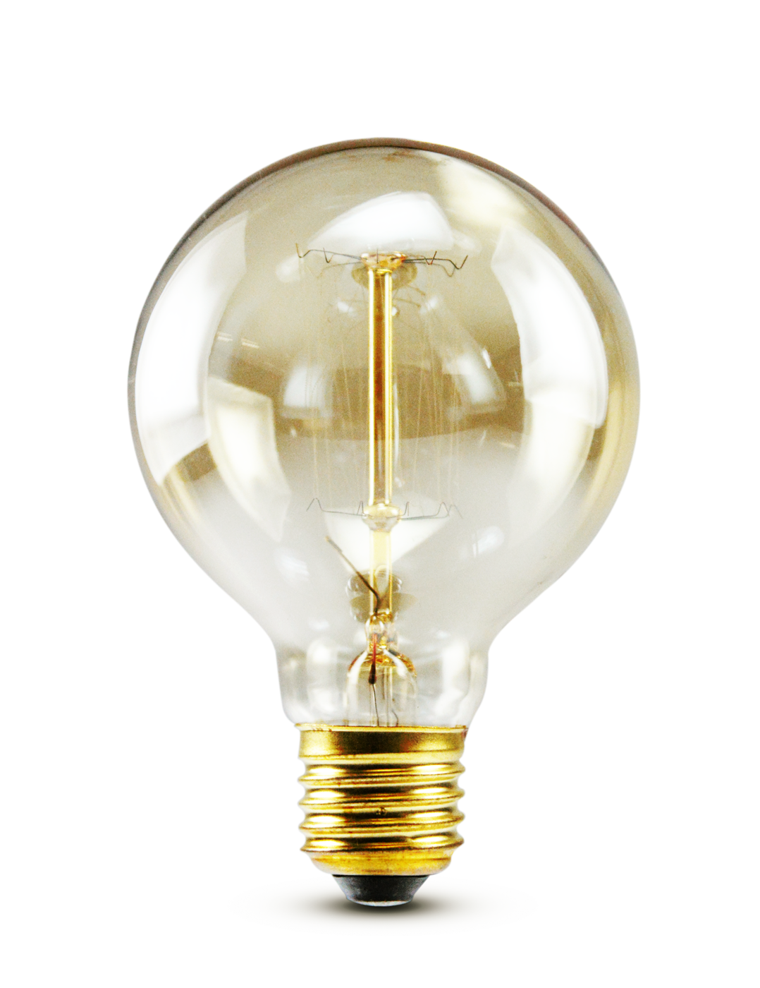 LAMPADA FILAMENTO CARBONO 40W 2400K AMBAR 127V G80 ref. 025447