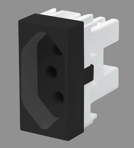 MODULO FAME HABITAT TOMADA 10A PRETO          4034 ref. 025650