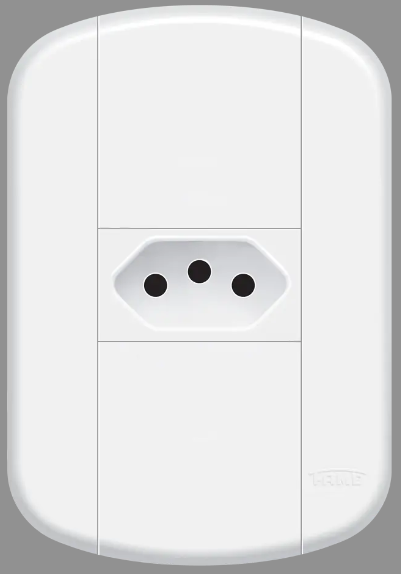 CONJ.M.FAME BLANC+ MAIS 1 TOMADA 20A 3916 ref. 025694