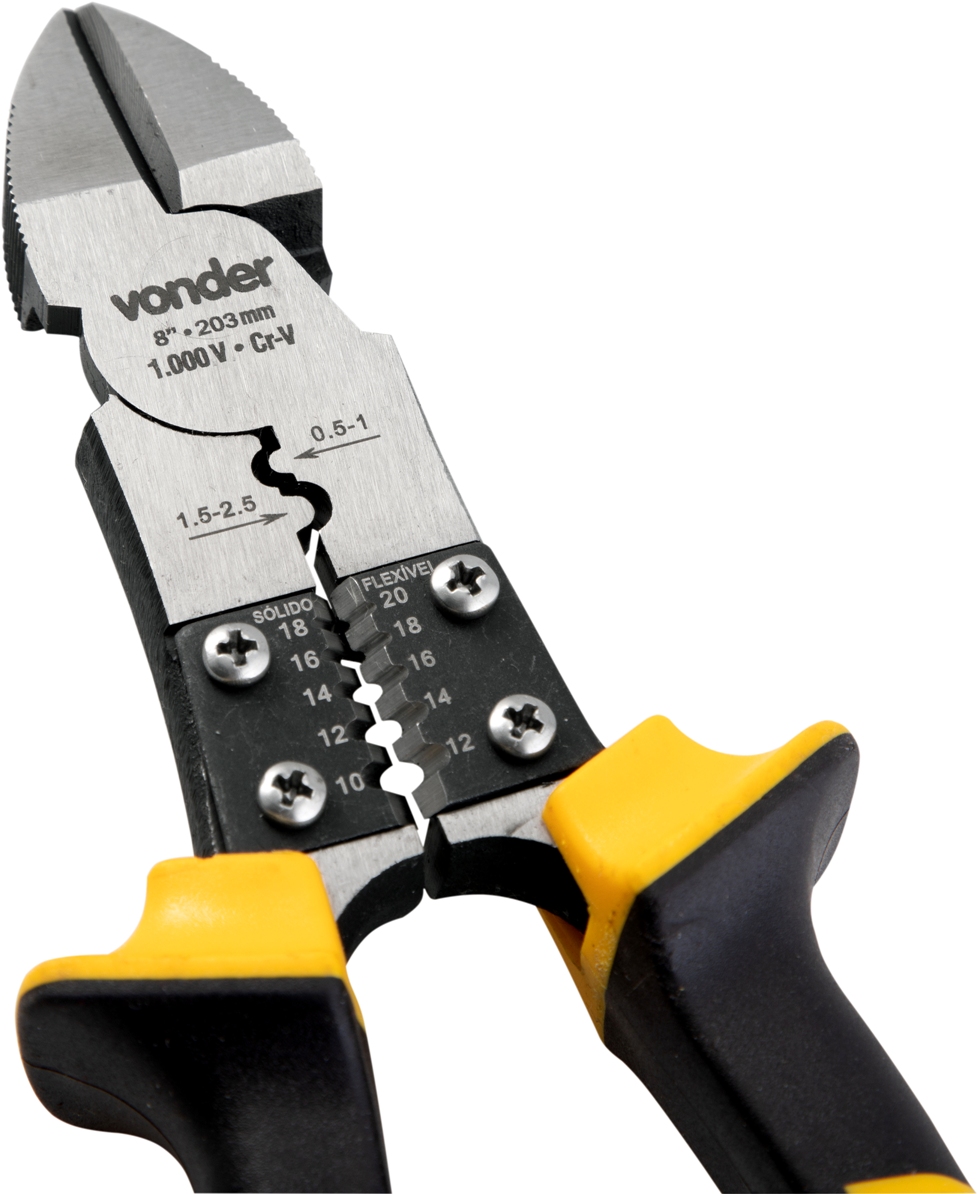 ALICATE CORTE N.08 DIAGONAL MULTIFUNCAO 1000V ref. 025792