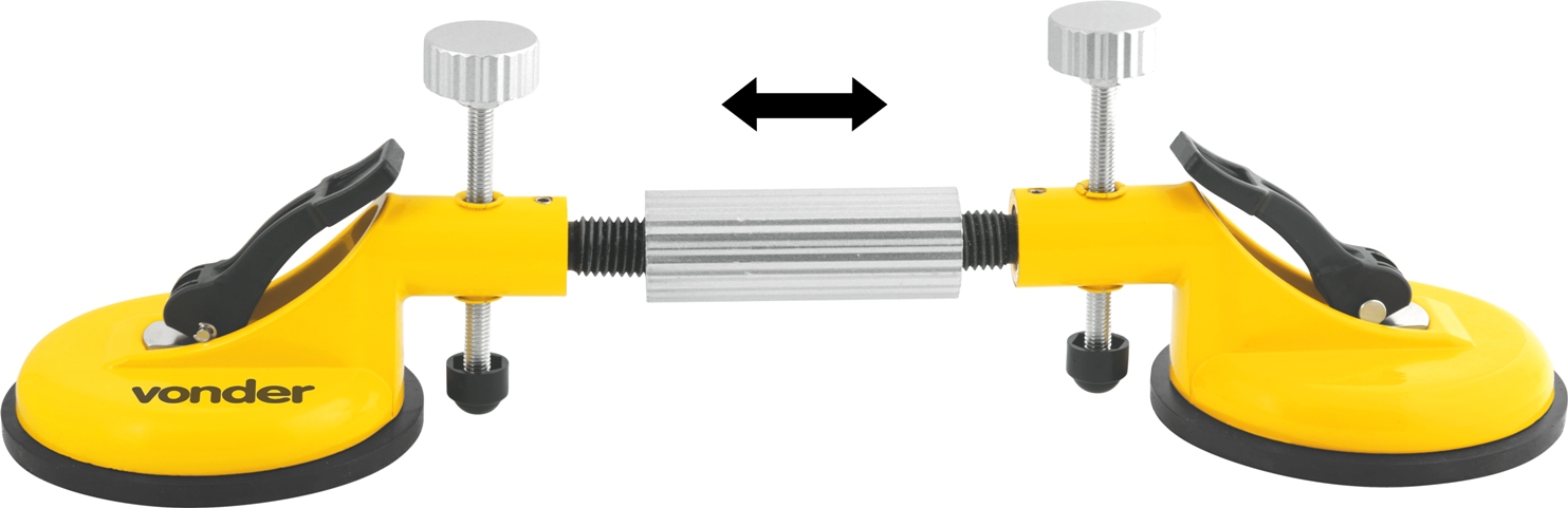 VENTOSA DUPLA     AJUSTAVEL P/ ATE 80KG VONDER ref. 025793