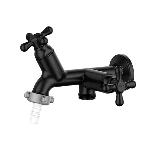 TORNEIRA PL. VIQUA MARUJA MAQUINA C/ BICO PRETA ref. 025795