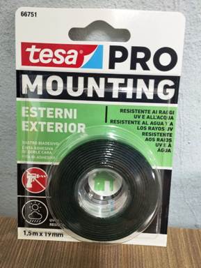FITA DUPLA FACE TESA 19MM X 1,50MT EXTERNA          66751 ref. 025842