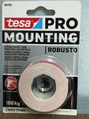 FITA DUPLA FACE TESA 19MM X 1,50MT ULTRA FORTE 66792 ref. 025843