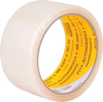 FITA EMBAL.TRANSPARENTE 48MMX50MT LARGA VONDER ref. 025855