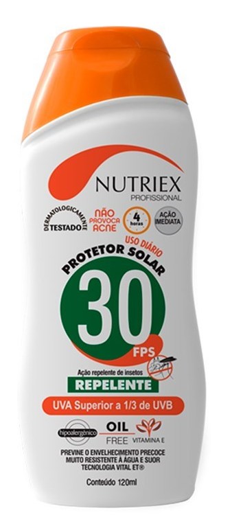PROTETOR SOLAR FT30 1/3UVA COM REPELENTE 120ML ref. 025916