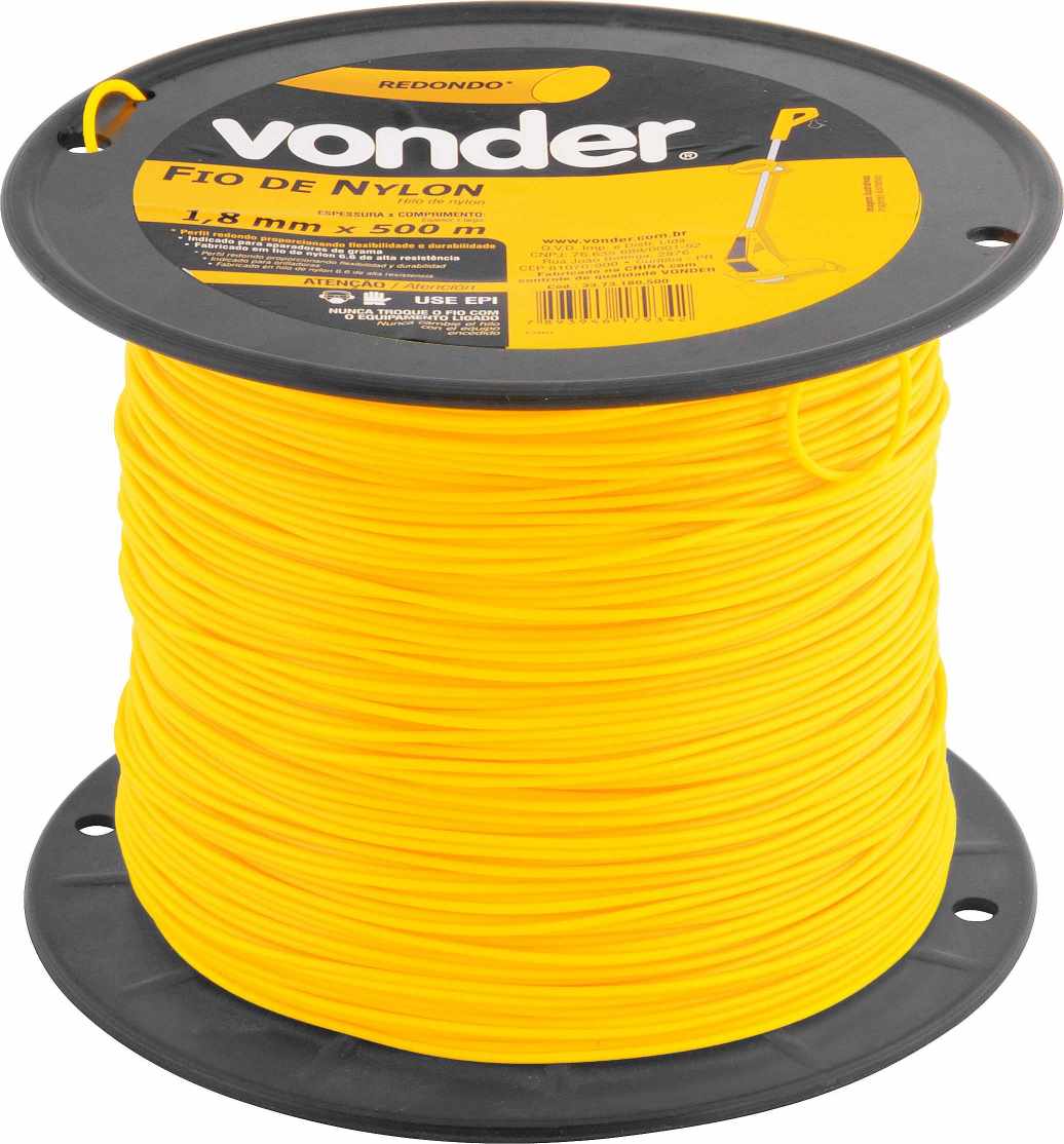 FIO NYLON P/ APARADOR GRAMA  METRO 1.8MM ref. 026067