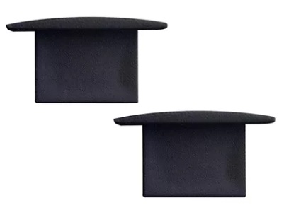 PERFIL ALUMINIO TAMPA 25MM PTO EMBUTIR ref. 026104