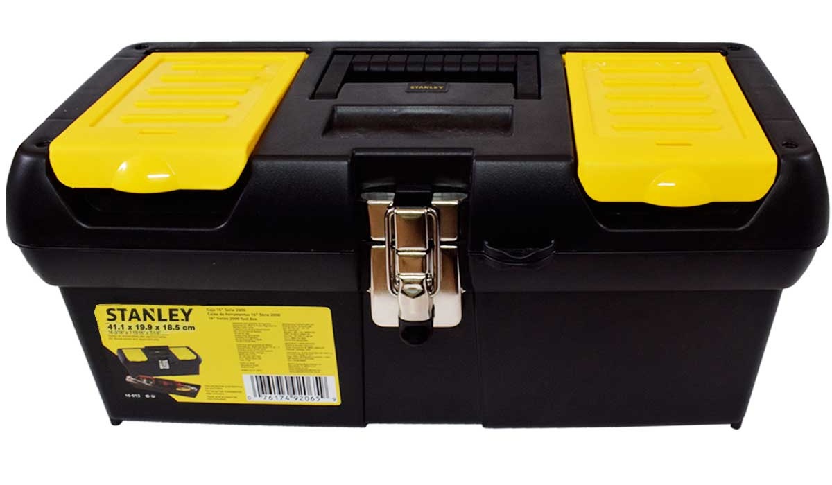 CAIXA FERRAMENTA PVC STANLEY 16-013 FECHO METALICO ref. 026194