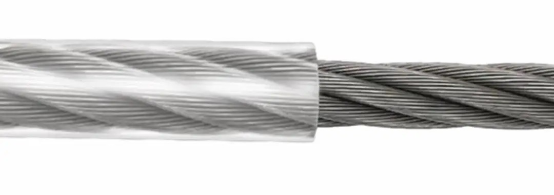 CABO ACO PLASTIF. CRISTAL 6X7 D 5/32  (3,97MM) METRO ref. 026208