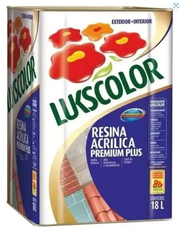 IMPERMEABILIZANTE LUKSCOLOR RESINA 18 LITROS ref. 026235
