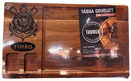 TABUA CHURRASCO TRADICIONAL CORINTHIANS ref. 026250