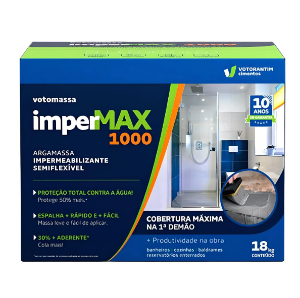 VOTOMASSA IMPERMAX 1000 IMPERM. (SIKA100) CX 18KG ref. 026311