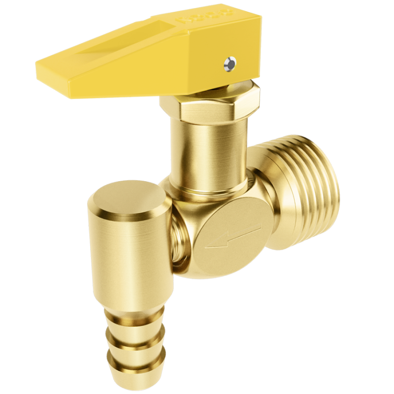 GAS REGISTRO CORTA FOGO R. MACHO 1/2 X 3/8 ESPIGAO ref. 026356