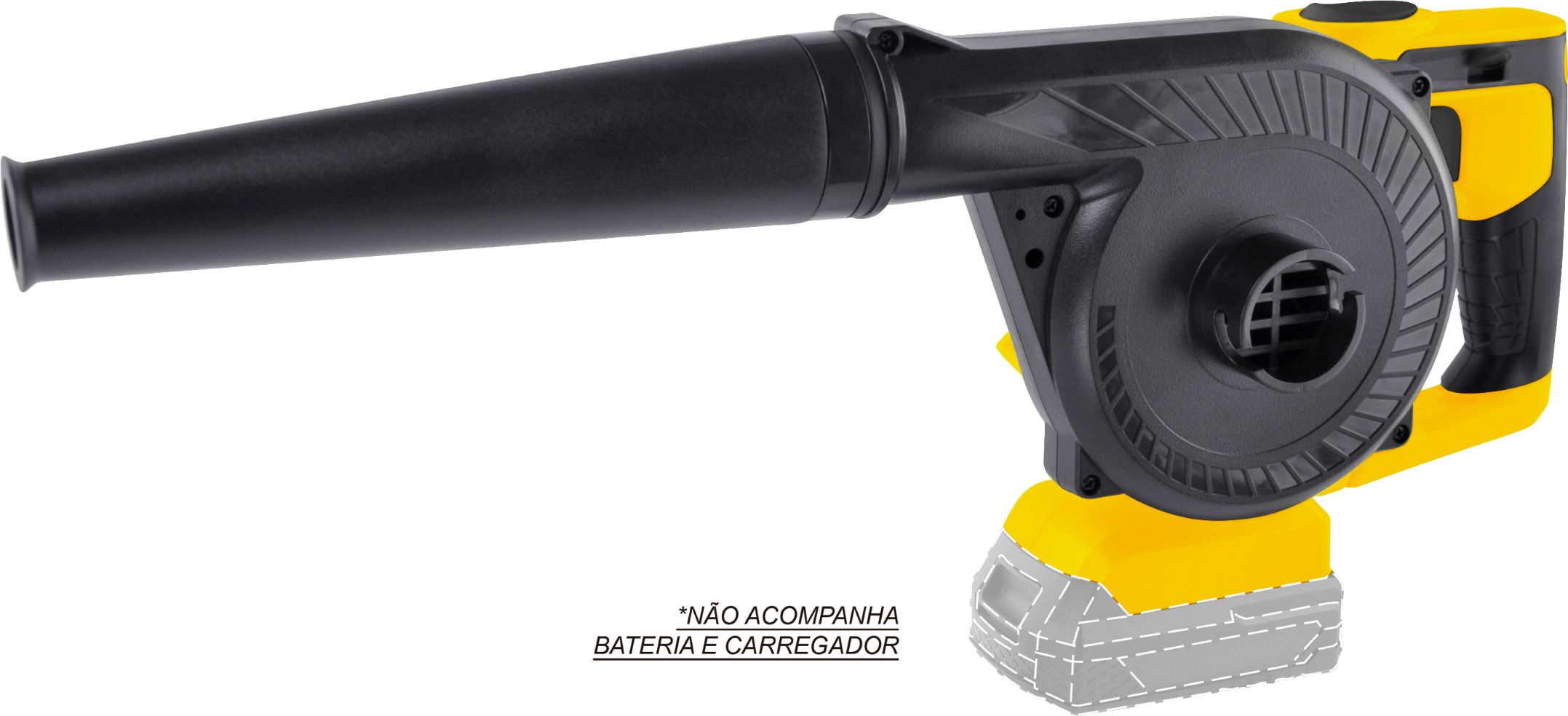 SOPRADOR E ASPIRADOR VONDER ISAV 1823 18V S/ BATERIA ref. 026414