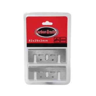 LAMINA FACA PLAINA 82MM X 29MM X 3MM C/ 2 UND ref. 026415