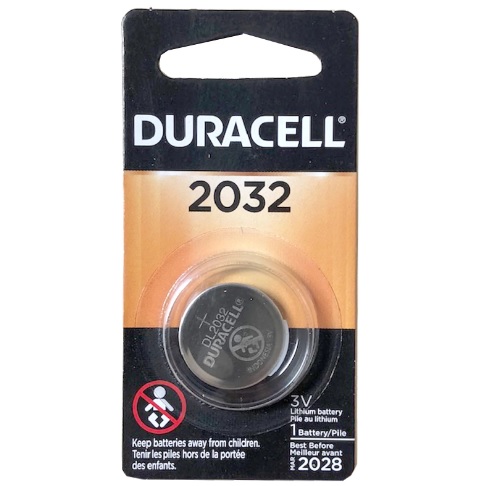 PILHA BATERIA BOTAO 2032 COMP. DURACELL ref. 026580
