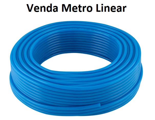 MANGUEIRA AR COMPRIMIDO TUBO PU AZUL 6MM ref. 026628