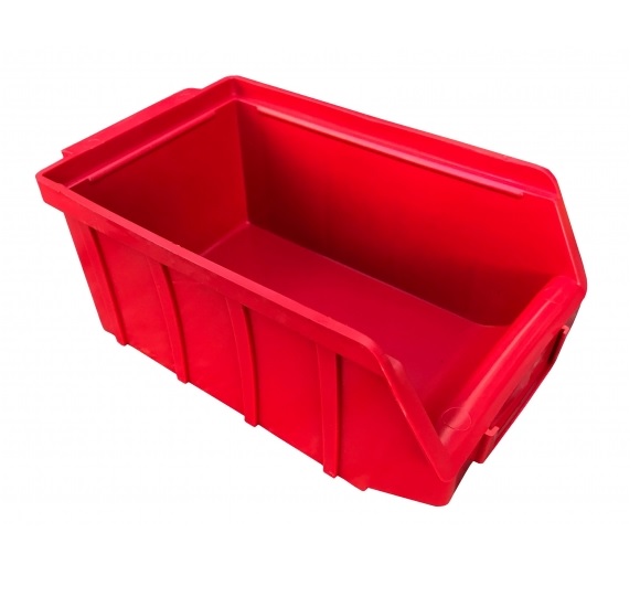 CAIXA ORG. BIN GAVETEIRO VERMELHA N.03 P/ ESTANTE ref. 026859