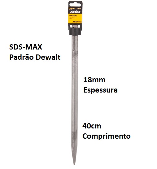 PONTEIRO SDS-MAX VONDER 400MM (DEWALT) ref. 026920