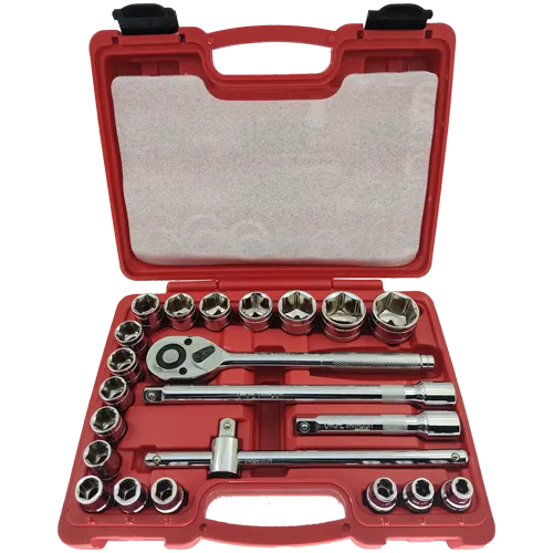 CHAVE SOQUETE JOGO 22PC 1/2 08MM A 32MM VIP ref. 026996