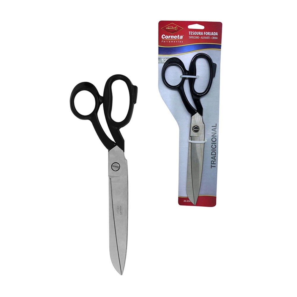 TESOURA TAPECEIRO - ALFAIATE CORNETA 12P 2023012 ref. 027008