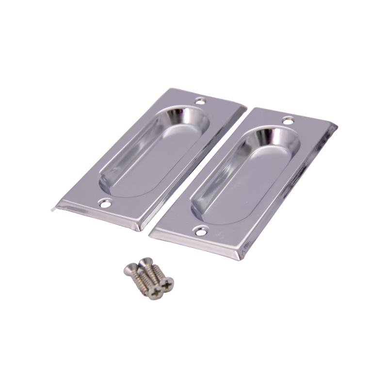 PUXADOR CONCHA EMBUTIR LATAO CROMADO 04X10CM ref. 027057