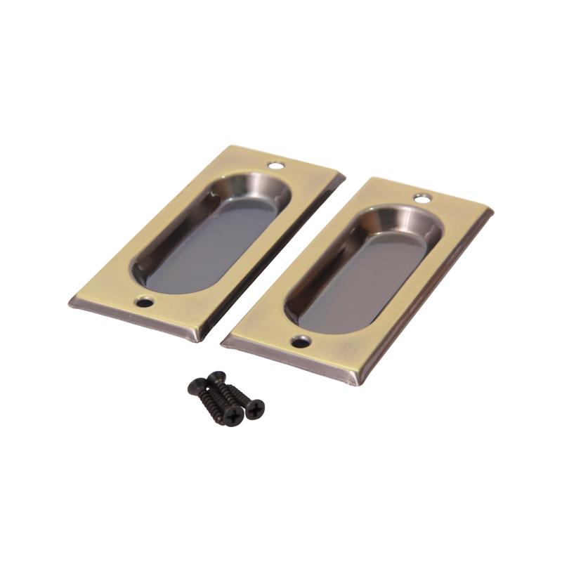 PUXADOR CONCHA EMBUTIR LATAO OXIDADO 04X10CM ref. 027058