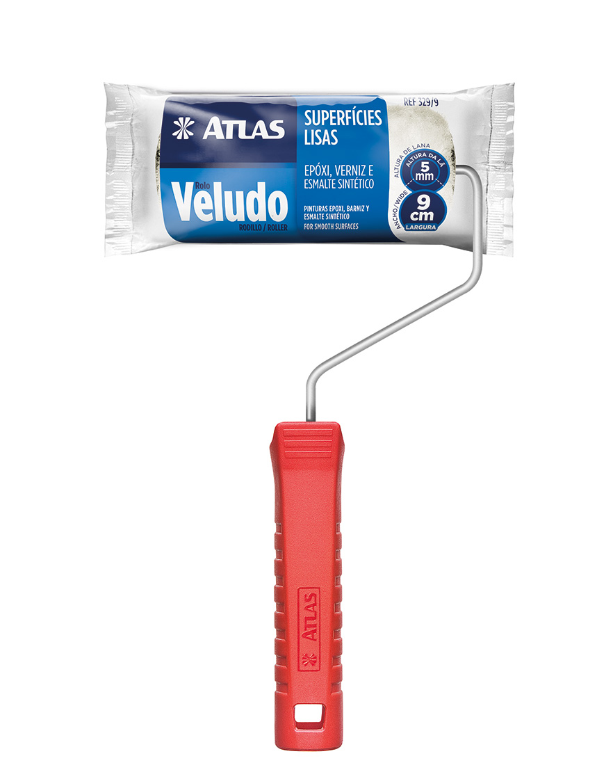 ROLO PINTURA ATLAS VELUDO 9 CM 329/9 ref. 027133