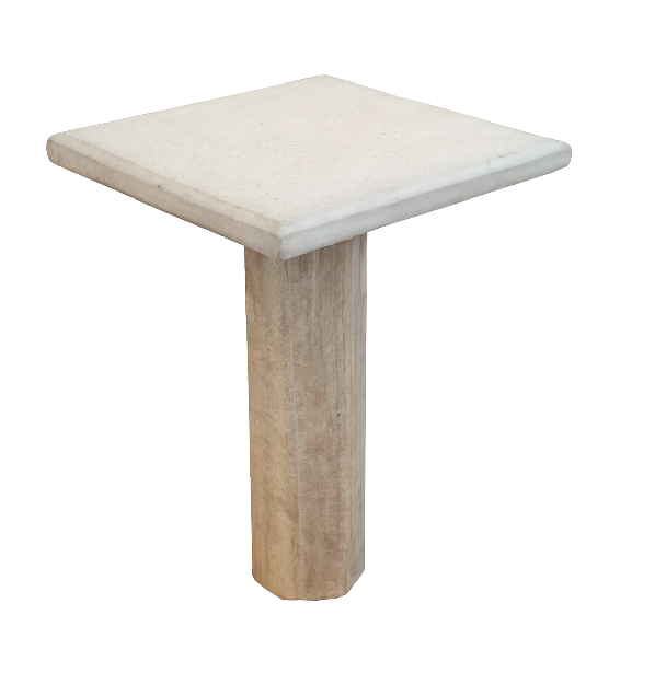 BANCO CONCRETO DE MESA QUADRADO 40X40X6/60 ref. 027309