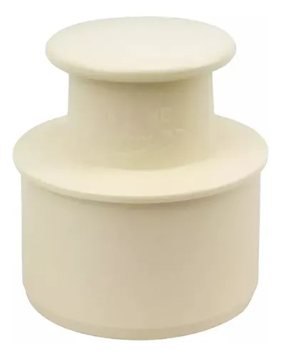 CAPS DE ESGOTO TIGRE  75MM TIPO PLUG C/ PEGADOR ref. 027352