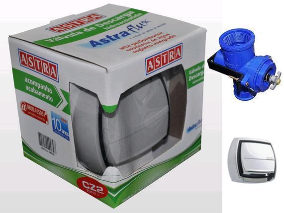 VALVULA DESCARGA ASTRA CROMADA NOVO MODELO ref. 06.0169