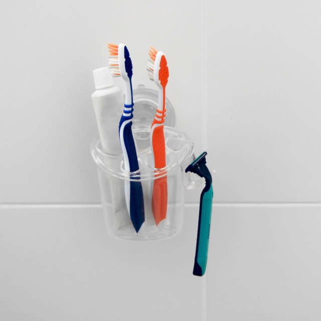 PORTA SH.ESCOVAS ASTRA C/ VENTOSAS AV/PE CRISTAL ref. 06.0254