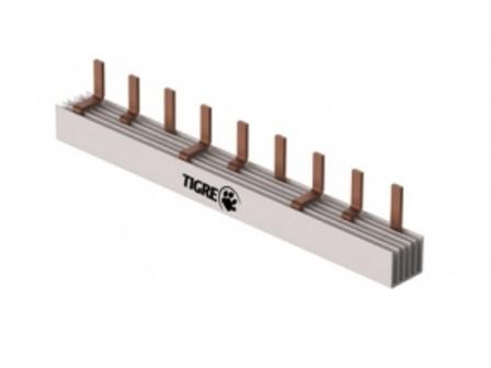 BARRAMENTO PENTE 3 TRIPOLAR 19 DIN - 1MT ref. 09.0220