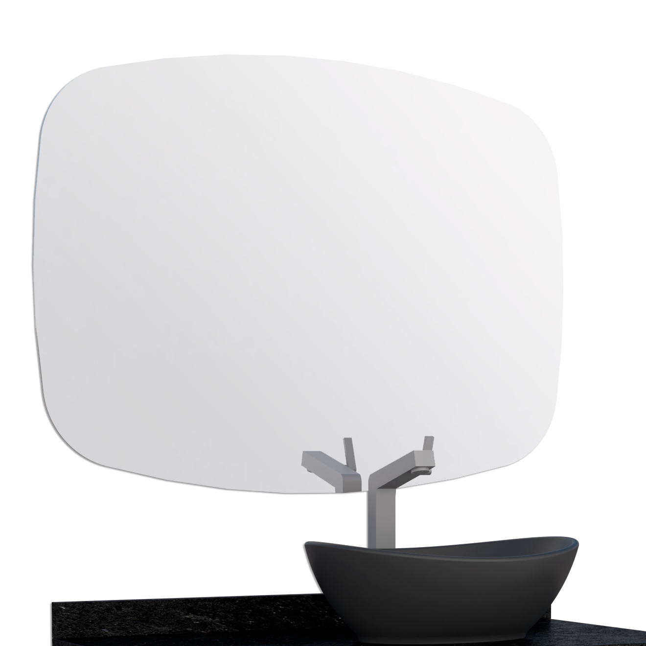 ESPELHEIRA ESPELHO COZIMAX JADE 635X850X3MM ref. 101451