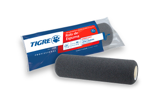 ROLO PINTURA TIGRE POLIEST. CINZA 23 ref. 11.0031