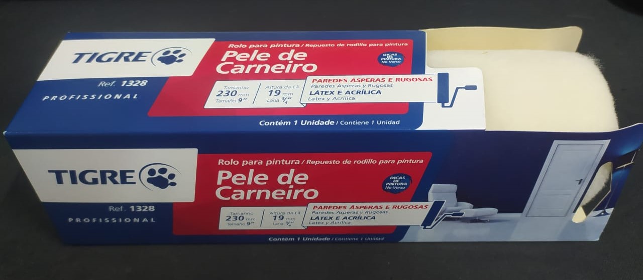 ROLO PINTURA TIGRE LA 23 CM R1328 (MEDIA 19MM) ref. 11.0060