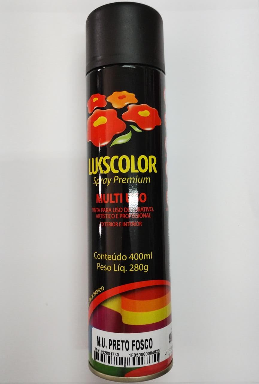 SPRAY LUKS PRETO FOSCO 400ML ref. 11.0092
