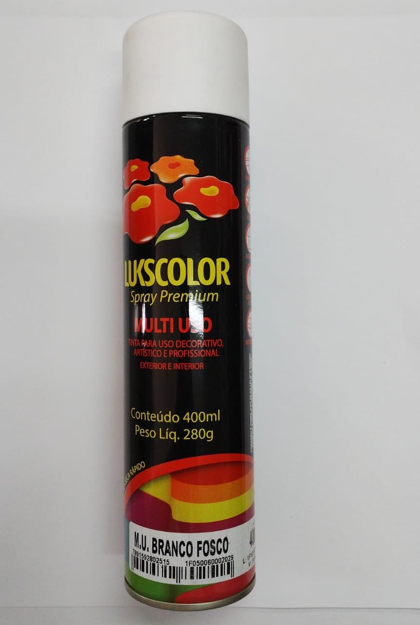 SPRAY LUKS BRANCO FOSCO 400ML ref. 11.0224