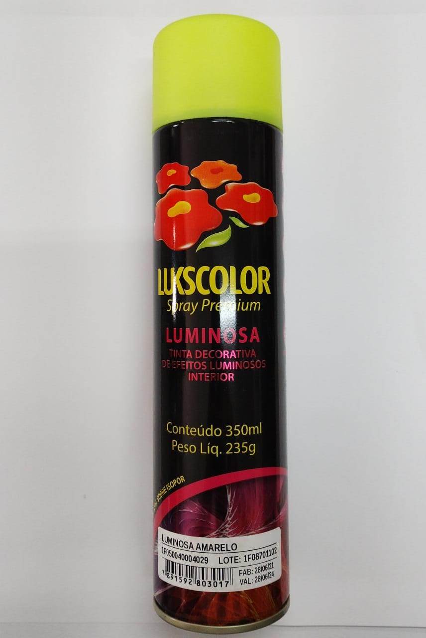 SPRAY LUKS AMARELO LUMINOSA 350ML ref. 11.0271