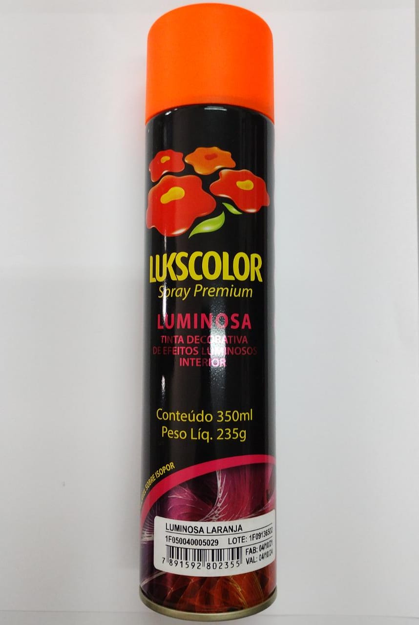 SPRAY LUKS LARANJA LUMINOSA 350ML ref. 11.0272