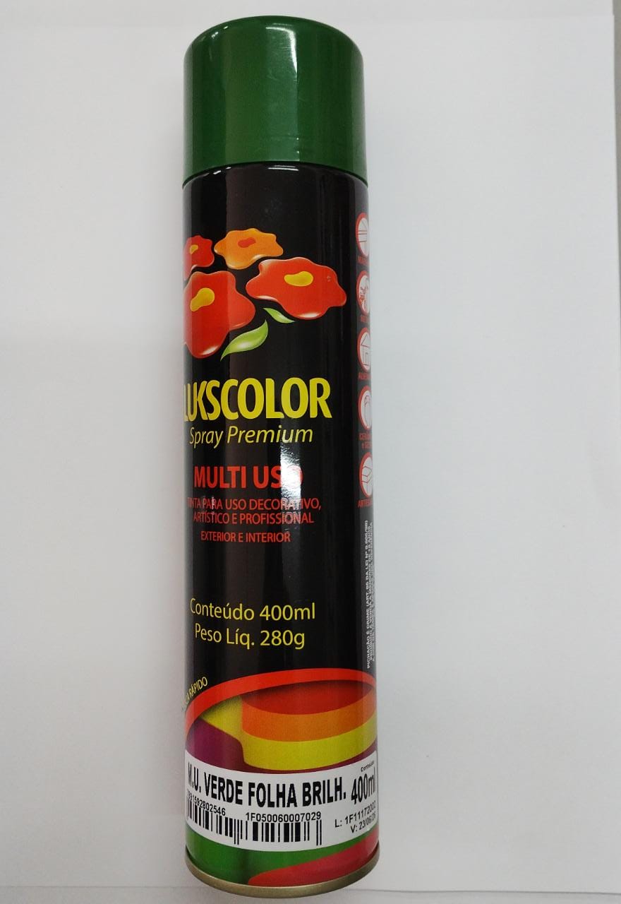 SPRAY LUKS VERDE FOLHA 400ML ref. 11.0280