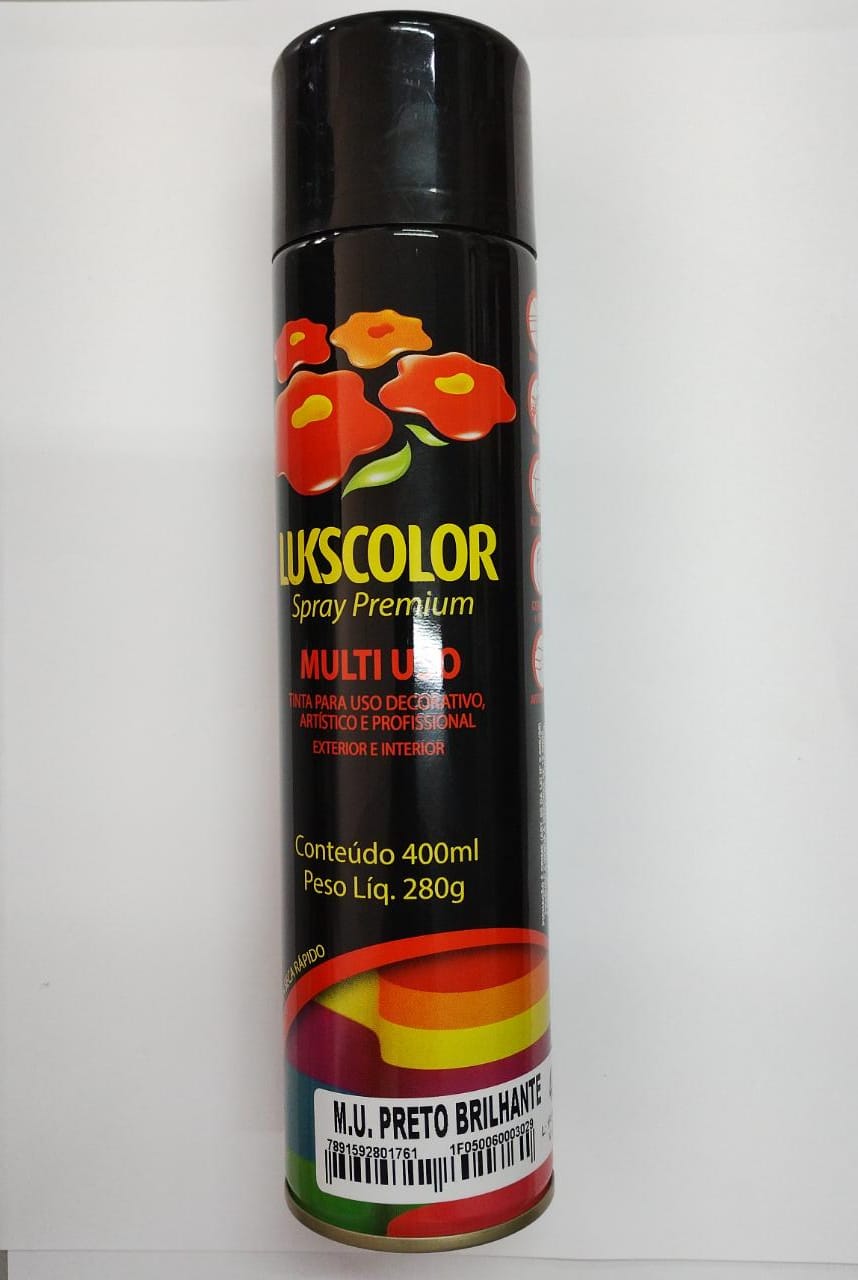 SPRAY LUKS PRETO BRILHANTE 400ML ref. 11.6570