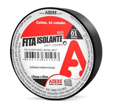 FITA ISOLANTE ADERE 05MT ref. 12.0098
