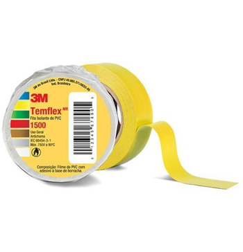 FITA ISOLANTE IMPERIAL 10MT AMARELA ref. 12.0729