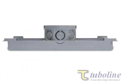 CAIXINHA LUZ LAJE 30 P.V.C TUBOLINE CINZA GDE ref. 12.0753