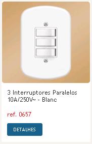 CONJ.M.FAME SB 3 INT.PARALELO  657 ref. 12.1241